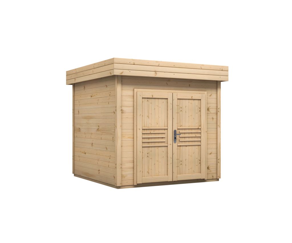 Domek ogrodowy Malwa 2 254x260 - drzwi dwuskrzydĹowe