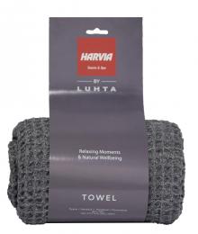 Ręcznik bawełniano lniany do sauny 80x160cm Harvia by Luhta