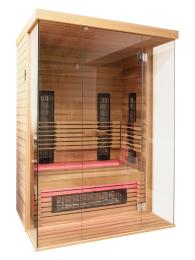 Sauna infrared 150x120x208cm z cedru